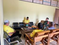 Babinsa Koramil 1203-05/Sungai Laur Laksanakan Anjangsana di Desa Sukaramai