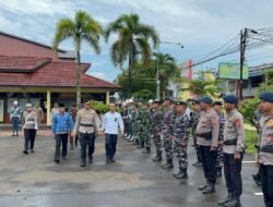 Kodim 1203/Ketapang Hadiri Apel Gelar Pasukan Ops Kepolisian “Zebra Kapuas 2025”