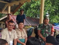 Babinsa Koramil 01/Jaya dan Polsek Jaya Amankan Turnamen Sepak Bola Silaturahmi di Bak Paoh