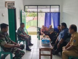 FKDM Padang Batung Kunjungi Koramil 1003-02/Padang Batung, Bahas Kewaspadaan Dini dan Keamanan Wilayah