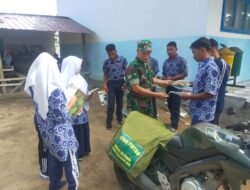 Babinsa Koramil 05/Panga Gelar Motor Pintar untuk Tingkatkan Minat Baca Siswa
