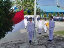 HUT PGRI ke-80, Babinsa Obi Perkuat Komsos dan Pengamanan Wilayah