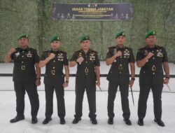 Danrem 012/TU Tekankan Profesionalisme Prajurit Saat Pimpin Sertijab Dandim 0110/Abdya dan Danyonif 116/GS