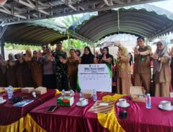 Babinsa Lampihong Dukung Pembentukan Kampung Peduli TBC di Desa Teluk Karya