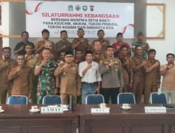 Babinsa Koramil 03/Setia Bakti Ikut Bahas Penguatan Nilai Kebangsaan di Forum Muspika