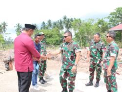 Danrem 133/NW didampingi oleh Dandim Boalemo Tinjau Lokasi KDKMP di Wilayah Kodim 1316/Boalemo