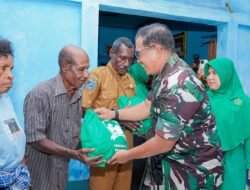 Korem 182/JO Gelar Bakti Sosial di Siboru Peringati HUT Kodam XVIII/Kasuari