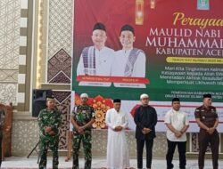 Maulid Nabi 1447 H Berlangsung Khidmat, Dandim 0114 Diwakili Ws. Kasdim Hadiri Acara di Masjid Agung Baitul Izzah