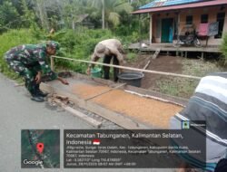 Babinsa Tabunganen Dampingi Petani, Optimalkan Persiapan Semai Bibit Padi untuk LTT