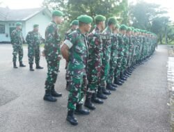 Perkuat Respons Cepat Penanggulangan Bencana, Korem 012/TU Laksanakan Apel Siaga I