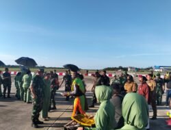 KASAD Resmikan 37 Titik Air, Satgas Korpasgat Pastikan Operasional Bandara Douw Aturure Nabire Lancar