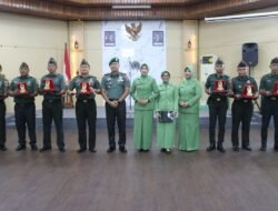 Prajurit Kodim 0909/Kutim Resmi Pindah Satuan, Dandim Sampaikan Apresiasi