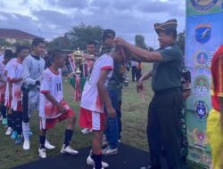 Kejuaraan Sepak Bola Liga Santri Dandim Cup I Resmi Ditutup Ketua DPRD Ketapang