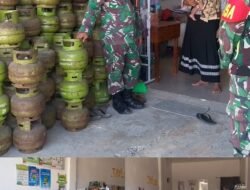 ‎Danramil Woyla Barat Bersama Kapolsek dan Camat Sidak Pangkalan Gas, Ternyata Stok Kosong Bukan Harga Naik‎