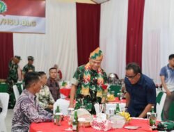 Pangdam XXII/Tambun Bungai Kunjungi Kodim 1001/HSU-BLG di Hulu Sungai Utara