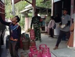 Jajaran Korem 012/TU Pantau Distribusi LPG di Sabang, Babinsa Pastikan Penyaluran Tepat Sasaran