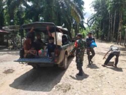Korem 012/TU Pastikan Warga Trumon Raya Kembali ke Rumah dengan Aman Pascabencana
