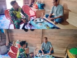 Dengan Komsos Babinsa Koramil 02/Woyla, Jalin Silaturahmi Bersama Warga Binaan