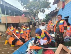 Peduli Warga Terdampak Banjir, Kodim 0909/KTM Salurkan Sembako di Kecamatan Telen