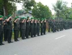 Danrem 012/Teuku Umar Pimpin Ziarah Hari Juang TNI AD di TMP Johan Pahlawan