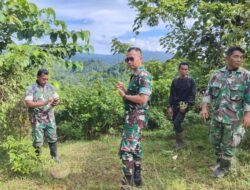 Dandim 0114/Aceh Jaya Tinjau Areal Lokasi Yonif Teritorial di SP7 Teunom–Pasie Raya