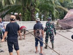 Korem 012/TU Apresiasi Koramil 04 Dirikan Tenda Darurat untuk Selamatkan Proses Belajar SD Jabi Jabi