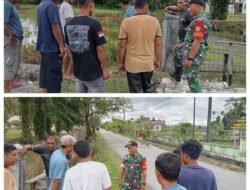 Babinsa Melaksanakan Komsos Bersama Warganya