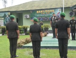 Hari Juang TNI AD Ke 80: Kodim 1003/HSS Peringati Dengan Upacara Khidmat