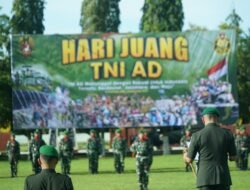 Korem 012/Teuku Umar Gelar Upacara Hari Juang TNI AD 2025