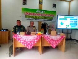 Babinsa Lampihong Hadiri Lokakarya Mini Lintas Sektoral Bahas Stunting