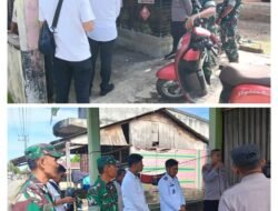 Koramil 08/Arongan Lambalek Bersama Polsek dan Aparatur Kecamatan Tertibkan Distribusi BBM dan LPG