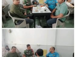 Jaga Silaturahmi dengan Warga Binaan, Babinsa Koramil 07/Johan Pahlawan Lakukan Giat Komsos
