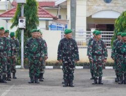 Kodim 1001/HSU-BLG Perkuat Sinergi Pengamanan Nataru Lewat Operasi Lilin Intan 2025
