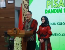 Pisah Sambut Dandim 1005/Batola, Letkol Inf Anton Mahriadi Resmi Gantikan Letkol Inf Andika Suseno
