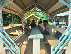 Babinsa Koramil Panga Perkuat Komsos untuk Deteksi Dini Kamtibmas