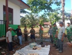 Koramil 1001-01/Juai Gelar Patroli Gabungan Jaga Kamtibmas Wilayah Juai