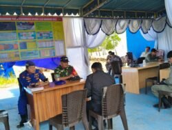 Kodim 0909/Kutim Bersama Polri Amankan Pos Pendidikan dan Kenyamukan