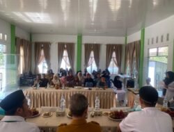 Puskesmas Teunom Libatkan TNI-Polri dalam Lokmin Lintas Sektor