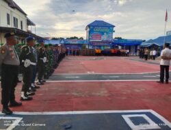 Kodim 0909/Kutai Timur Gelar Apel Gabungan Kesiapan Pengamanan Nataru 2025–2026