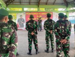 Wujud Kepedulian dan Kebersamaan, Dandim 1203/Ketapang Berikan Bingkisan Natal kepada Anggota Nasrani