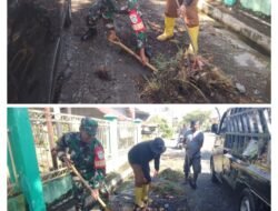 Babinsa Koramil 07/Johan Pahlawan Ajak Warga Gotong Royong di Desa Binaan