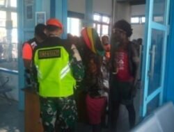 Pasca Libur Panjang, Satgas Korpasgat Amankan Bandara Enarotali dan Aktivitas Masyarakat di Paniai
