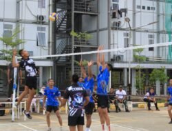Lomba Voli Yonif TP 826/BTB Jadi Ajang Pembinaan Mental dan Sportivitas Prajurit