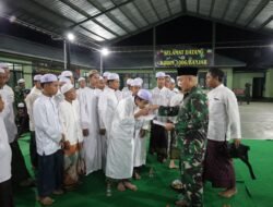 Kodim 1006/Banjar Doakan Korban Bencana Alam di Akhir Tahun