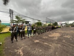 Anggota Kodim 1203/Ketapang Ikuti Apel Kesiapan Pengamanan Malam Tahun Baru 2025–2026