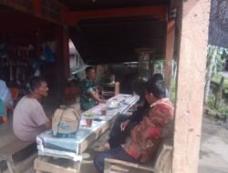 Babinsa Koramil 05/Panga Gelar Komsos Bahas Keamanan dan Sosial Ekonomi Warga Desa Alue Raya