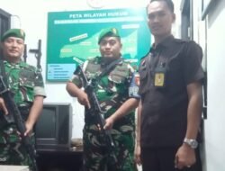 Kodim 1001/HSU-BLG Pastikan Situasi Aman dan Kondusif di Kejari Amuntai