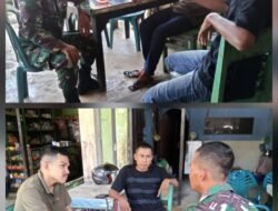 Melalui Komsos, Babinsa Koramil 02/Woyla, Menjalin Kekompakan dan Silaturahmi Bersama Warga Binaan