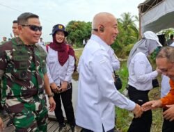 Dandim 1005/Barito Kuala Hadiri Panen Raya Bersama Presiden RI Secara Daring di Anjir Muara