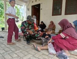 Posyandu Lansia dan Balita di Desa Sirih Hulu Berjalan Lancar Berkat Babinsa